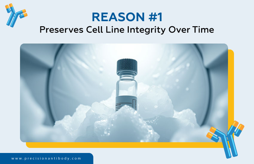 Reason #1 - Preserves Cell Line Integrity Over Time
