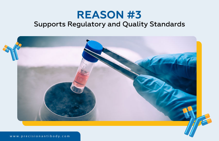 Reason #3 - Supports Regulatory and Quality Standards