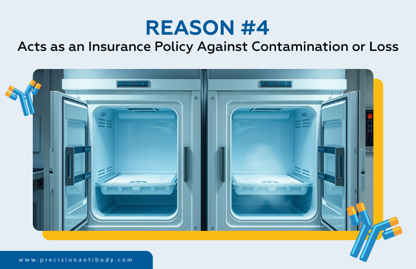 Reason #4 - Acts as an Insurance Policy Against Contamination or Loss