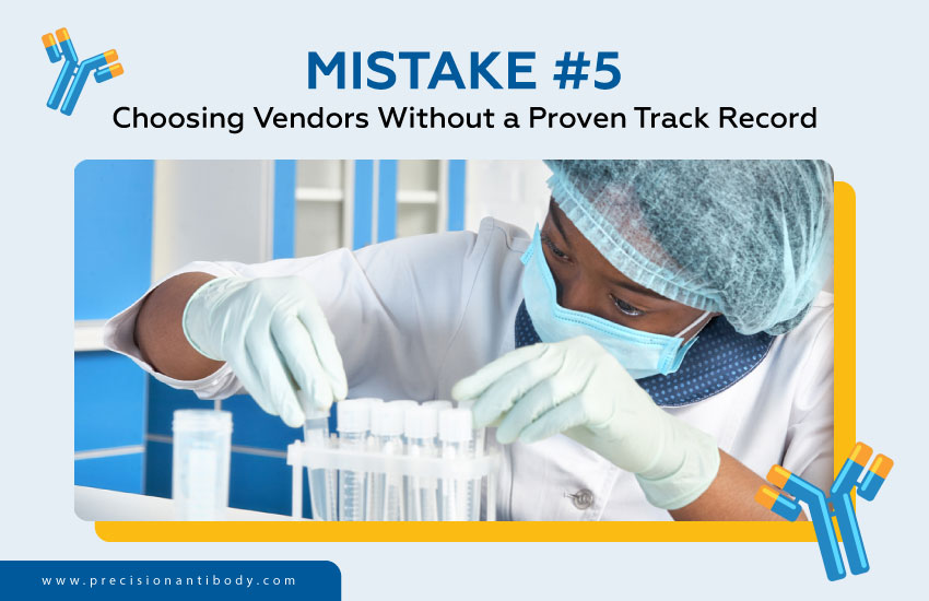 Mistake #5 - Choosing Vendors Without a Proven Track Record